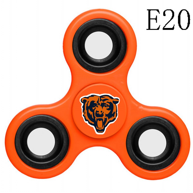 USA football 3 way fidget spinner-169